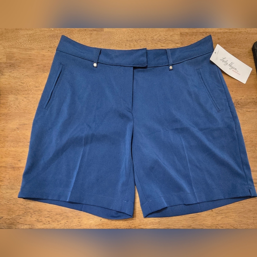 Lady Hagen Essentials Navy Golf Shorts Size 6
